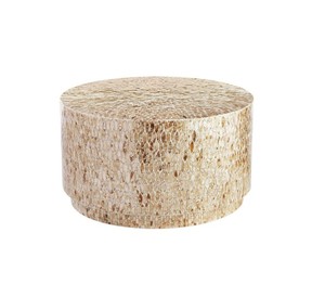 Handcrafted Decorative Mother of Pearl Mosaic <b>Round</b> Coffee <b>Table</b> Handmade Accent <b>Table</b> for Modern Home Decoration from Vietnam - Product Image 1