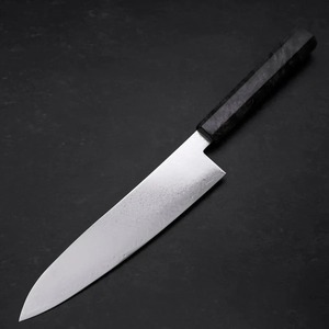 Custom Handmade Modern Chef <b>Knife</b> Extra <b>Sharp</b> Forged Damascus Steel Blade 8in Length Ambidextrous 3.0mm Thickness Resin+Wood - Product Image 1