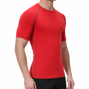 เสื้อยืดคอกลมแขนกุดสีขาวสำหรับผู้ชาย รุ่นใหม่ทันสมัย ผ้าริบเนื้อแน่น 100% โพลีเอสเตอร์ ผ้าอ๊อกซ์ฟอร์ดเป็นมิตรกับสิ่งแวดล้อม ระบายอากาศได้ดี NAQQASH - Product Image 5