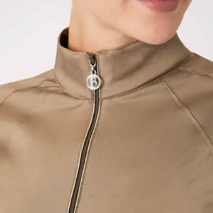 Camiseta ecuestre transpirable de manga larga para mujer, de fábrica OEM, personalizada para la venta a bajo precio. - Product Image 3