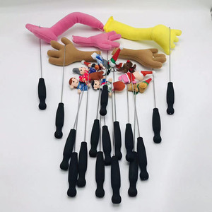 customized Plush stock puppet arm rods Plush Puppet Hand With Stick <b>Soft</b> <b>Stuffed</b> Animal <b>Toy</b> For Party Stress Relief 3 Years - Product Image 2