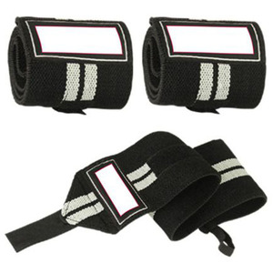 Bandes de maintien pour poignets de haute qualité, confortables, réglables, élastiques, avec motif imprimé, pour la gym et le fitness, vente en gros - Product Image 4
