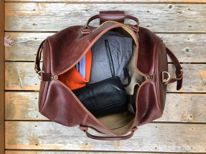 กระเป๋าเดินทางหนังแท้สุดหรู ทำมือ น้ำหนักเบา พกพาสะดวก สไตล์วินเทจ ขนาดใหญ่ จุของได้เยอะ เหมาะสำหรับอินฟลูเอนเซอร์ - Product Image 4