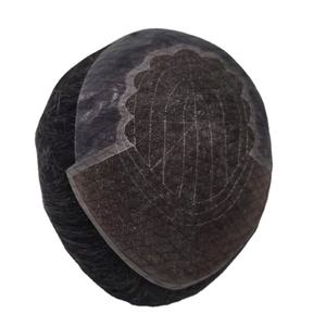 วิกผมแท้ Taz Hair BD THB 2025 สำหรับผู้ชาย ทรงบอดี้เวฟ ความหนาแน่น 150%  แบบลูกไม้ด้านหน้า ผมตรง เนื้อผมจีน - Product Image 6