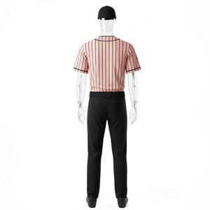 Uniforme de baseball de dernière génération, nouveau style, qualité supérieure, couleur unie, en vente en ligne - Product Image 2