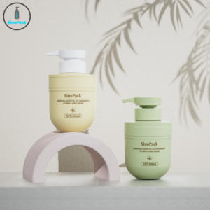 HDPEプラスチックシャンプーローションチューブポンプスプレーボトル300mlフェイスクリーム用スクリーン印刷 - Product Image 4