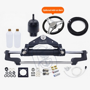 Nouveau système de direction hydraulique 350 CV pour moteurs hors-bord, kit pompe et cylindre de commande marine - Product Image 1