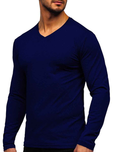 Camisetas con cuello en V de alta calidad, buen fabricante, camiseta de algodón para hombre, venta al por mayor, precio económico, camisetas de algodón personalizadas para hombre - Product Image 6
