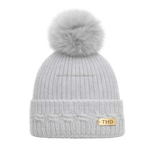 High Quality Manufacture's Sport Bobble Golf Toque Knitted <b>Pompom</b> Beanie Hat Winter Outdoor 100% Acrylic Beanie Unisex - Product Image 5