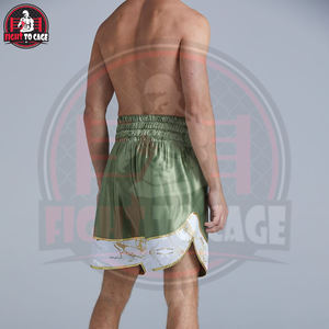 Pantalones Cortos de Muay Thai Personalizados de la Más Alta Calidad, para Boxeo, MMA, Grappling, Fitness, Kickboxing, Transpirables, de Poliéster, para Entrenamiento Profesional - Product Image 2