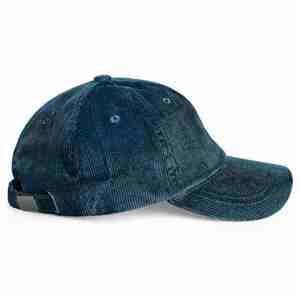 Gorra de béisbol de pana de 5 paneles para hombre al por mayor, estilo urbano deportivo, gorra trucker con logo bordado en 3D - Product Image 2