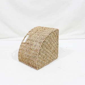 Triangle Seagrass Storage <b>Basket</b> Corner Organizer Bin Set Nesting Decorative <b>Baskets</b> with Handles - Product Image 4