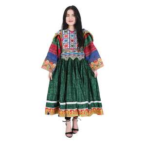 Robe Kuchi ethnique vintage, robe traditionnelle multicolores pour fêtes Kuchi afghanes/pakistanaises, avec services OEM de qualité économique. - Product Image 1