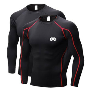Camisetas de compresión para hombre con servicio OEM, diseño personalizado impreso, transpirables y ligeras. - Product Image 1