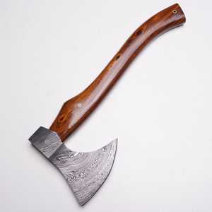 High Quality Axe Forged Steel Head Wood Handle <b>Engraved</b> Design Survival <b>Tool</b> - Product Image 6