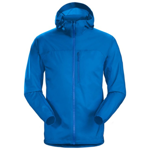 Chaqueta Softshell Negra para Hombre con Capucha, Impermeable, con Cierre de Cremallera, para Invierno y Actividades al Aire Libre - Product Image 1