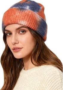 Gorros de Punto Tie Dye de Invierno 2025, Hechos a Medida, Precio Económico, para Hombre y Mujer, Venta al Por Mayor, Más Vendidos - Product Image 2
