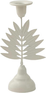 Candelabro Premium de Hoja de Palma Dorada • Portavelas Botánico 3D de Lujo - Product Image 5