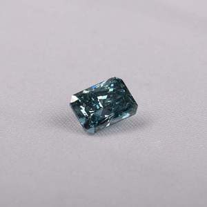 Diamant CVD de laboratoire certifié IGI, taille Radiant, 1 carat, bleu intense fantaisie, VVS2 VS1, pour la fabrication de bijoux fins unisexes, OEM ODM - Product Image 3
