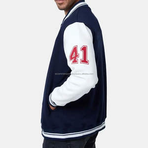 Vestes universitaires en laine de haute qualité, logo personnalisé, manches longues, vente chaude - Product Image 5