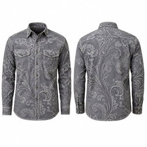 Custom Fire Resistant Fr Men's <b>Shirts</b> Cotton Flannel Long Sleeve Casual Plaid Work <b>Shirts</b> Flame Retardant <b>Welding</b> - Product Image 1