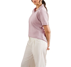 Polos personnalisés pour femmes en gros – T-shirts de golf respirants à manches courtes pour femmes – Fabricant de polos de tennis vierges à col pour femmes – Personnalisation - Product Image 4
