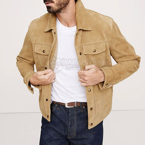 เสื้อแจ็คเก็ตทรัคเกอร์ผู้ชาย Explorer น้ำหนักเบา นุ่มสบาย เหมาะสำหรับการเดินทาง สวมใส่ได้ทุกวัน สไตล์สตรีทแฟชั่น - Product Image 2