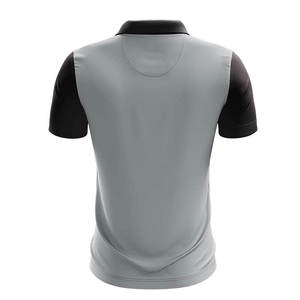 Camisa de golf unisex personalizada, de lona transpirable, manga corta, ajuste cómodo, estilo casual de negocios, OEM, ODM, logotipo personalizado. - Product Image 2