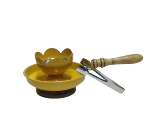 Porta Incienso Minimalista Hecho a Mano con Bandeja Recolectora de Cenizas para Aromaterapia, Relajación, Práctica de Mindfulness y Decoración Moderna del Hogar - Product Image 5