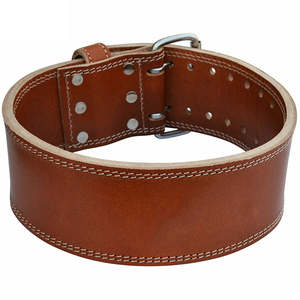 Ceinture de musculation, ceinture de musculation personnalisée, ceinture de musculation réglable en cuir pour la salle de sport - Product Image 2