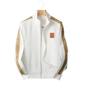 Survêtement de luxe pour homme et femme, haut de gamme, premium, en cachemire, soie, velours, satin, laine mérinos, cuir, tissu éponge français - Product Image 1