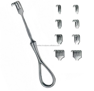เครื่องมือแยกเนื้อเยื่อคุณภาพสูง Volkmann Retractor ขนาด 11.5 ซม. แบบใช้มือ ปลายแหลม/ปลายทู่ สำหรับการผ่าตัดข้อกระดูกขนาดเล็ก |   ชุดเครื่องมือแพทย์ - Product Image 4