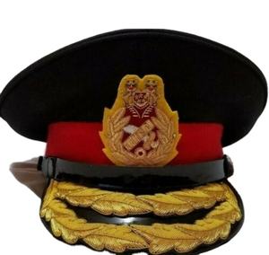 Factory Wholesale Custom Requirement Logo High Quality <b>Men</b> Embroidered Singapore General <b>Hats</b> - Product Image 1