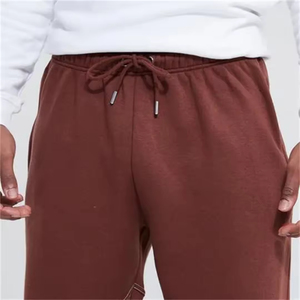 Pantalones de hombre 2026 de fábrica personalizados, joggers urbanos de felpa francesa lavada, pantalones de chándal de cintura alta, holgados, con efecto apilado y lavado ácido - Product Image 3