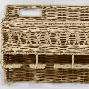 Artex Dong Thap Factory Décor écologique fait à la main Jacinthe d'eau Paniers en jonc de mer Matière première Artisanat - Product Image 4