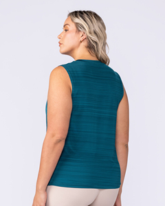 Top corto acanalado con espalda en I para mujer, con copas fijas, de alto soporte, para yoga, ajuste ceñido, casual, de secado rápido, sujetador deportivo activo - Product Image 2