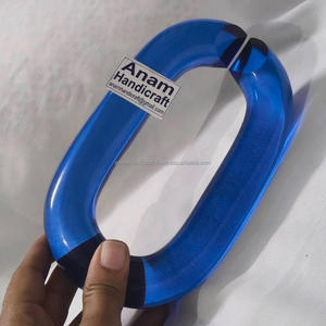 Accents muraux en chaîne acrylique moderne personnalisés, faits à la main, ornementaux en résine, suspendus pour la décoration intérieure, prêts pour le festival Diwali - Product Image 4