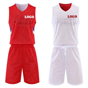 ชุดยูนิฟอร์มบาสเก็ตบอลแบบมืออาชีพ ออกแบบชุดยูนิฟอร์มบาสเก็ตบอลของคุณเอง สีแดงเบอร์กันดี แบบกลับด้านได้ สำหรับผู้ชาย ไซส์พลัส - Product Image 3