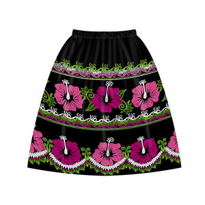 Jupes Polynésiennes Broderie Femme Personnalisées Haute Qualité Tenues des Îles du Pacifique Jupes Mode Micronésienne 2026 Jupes Décontractées - Product Image 3