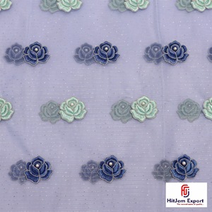 Tissu brodé personnalisé pour vêtements, fabricant de textiles OEM ODM, fournisseur d'usine de tissus brodés sur mesure - Product Image 1