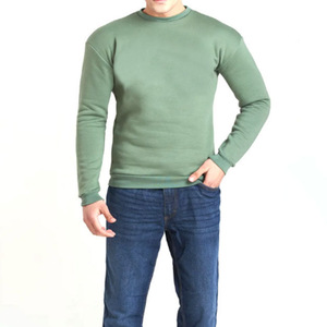 Sudadera Unisex de Manga Larga, Forro Polar, Transpirable, Resistente al Viento, Corte Regular, Color Sólido, Servicio OEM, Informal, Invierno, 100% Algodón - Product Image 1