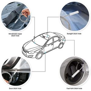 Spazzola per Pulizia Tubi in Acciaio Inox da 61 Pollici, Extra Spessa con Molla Rinforzata, Flessibile con Fori Sottili Curvi - Product Image 6