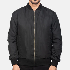 Nueva Parka Acolchada Negra Unisex de Alto Rendimiento, Impermeable, Cortavientos, con Ribete de Piel, Aislada, de Longitud Regular, para Invierno, Profesional - Product Image 1