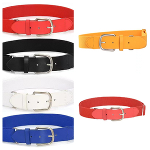 Alloy <b>Belt</b> for Teens Customizable <b>Elastic</b> Softball/Baseball <b>Belt</b> Fashion Decorative Features Wholesale Silk Fabric <b>Belts</b> - Product Image 2