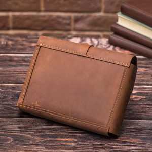 Fundas para Libros de Cuero Genuino con Descuento por Volumen, Producción de Papelería de Gran Volumen, Calidad de Exportación, LBC-0030 - Product Image 3