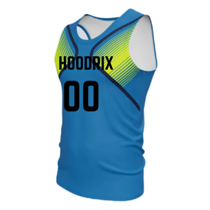 Camisetas de Dodgeball Personalizadas sin Mangas con Sublimación, Chalecos de Entrenamiento Sublimados con Cuello en V, Camisetas de Dodgeball para Hombre, Kit al por Mayor - Product Image 4