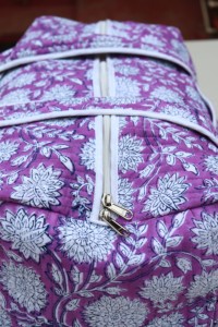 Bolsa de Lona de Algodón Acolchada Hecha a Mano en India, de Lujo, Premium, Ligera, con Correa de Hombro, para Viajes al Gimnasio, Estilo Boho, Gran Capacidad, Duradera - Product Image 3