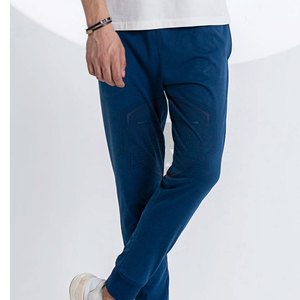 Jogging pour hommes en coton respirant, légers, taille haute, décontractés, écologiques, fabrication professionnelle, service OEM, conception de logo personnalisé - Product Image 3