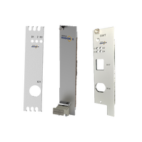 Rak Server RDEKONO Sliver Rack Mount Panel Sheet Metal, Aksesoris Rak Server untuk Kabinet Enklosur Jaringan Server 19 Inch, Custom