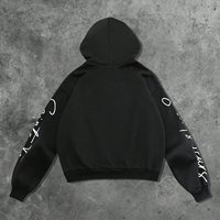 Sweat à capuche surdimensionné pour homme avec strass graphiques |   Pull en molleton 100% coton |   Street Life Automne OEM